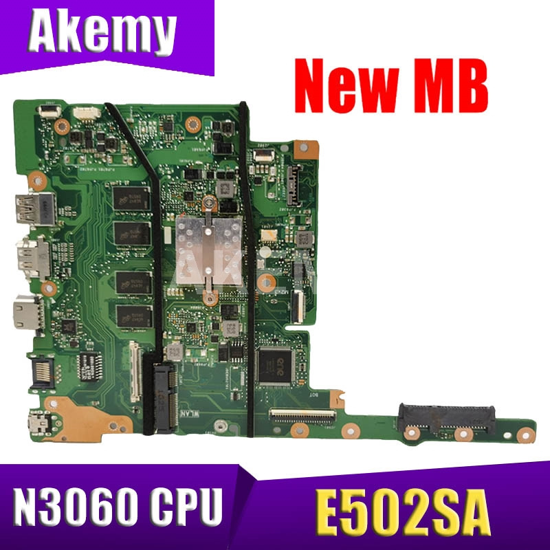 筆記本電腦Akemy E502SA MAIN_BD._4G N3060 主板適用於華碩 E502SA E502S 15.6 英寸 筆記本電腦主板新主板
