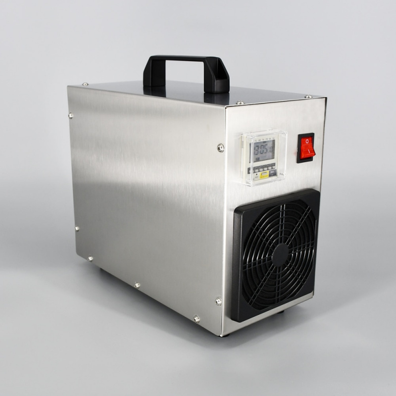 CE FCC ROHS OM1 10G H 304不銹鋼外殼臭氧機石英管臭氧發生器內置空氣乾燥器空氣淨化器水