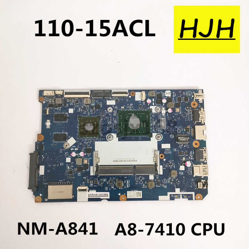 筆記本電腦適用於 Ideapad 110-15 ACL 筆記本電腦主板 NM-A841 CPU A8-7410 GPU r5-M430 2GB DDR3 FRU 5B20L46267 5B20L46302 100% 測試
