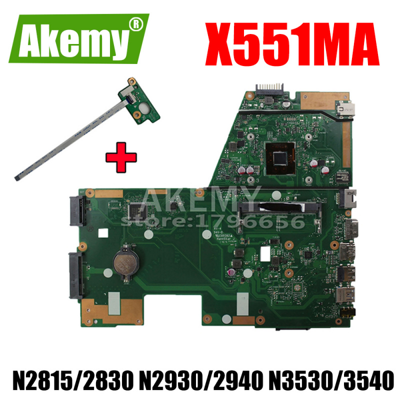 筆記本電腦X551MA N2815 N2830M N2930 N2940 N3530 N3540 CPU筆記本主板 華碩F551MA X551MA R512MA筆記本主板