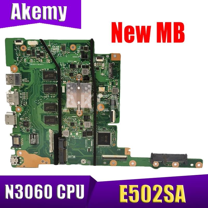 筆記本電腦Akemy E502SA MAIN_BD._2G N3060 主板適用於華碩 E502SA E502S 15.6 英寸 筆記本電腦主板新主板