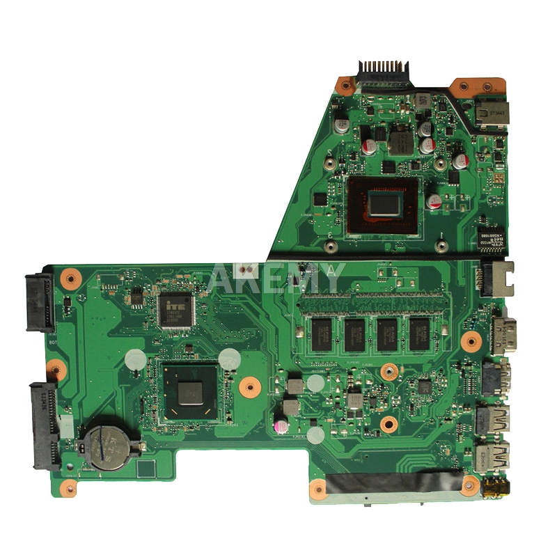 筆記本電腦三信諾筆記本電腦主板 適用​​於華碩 X451CA F451 F451C X451CA 主板 REV.2.1 HM70 1007U 2G RAM GMA HD 3000
