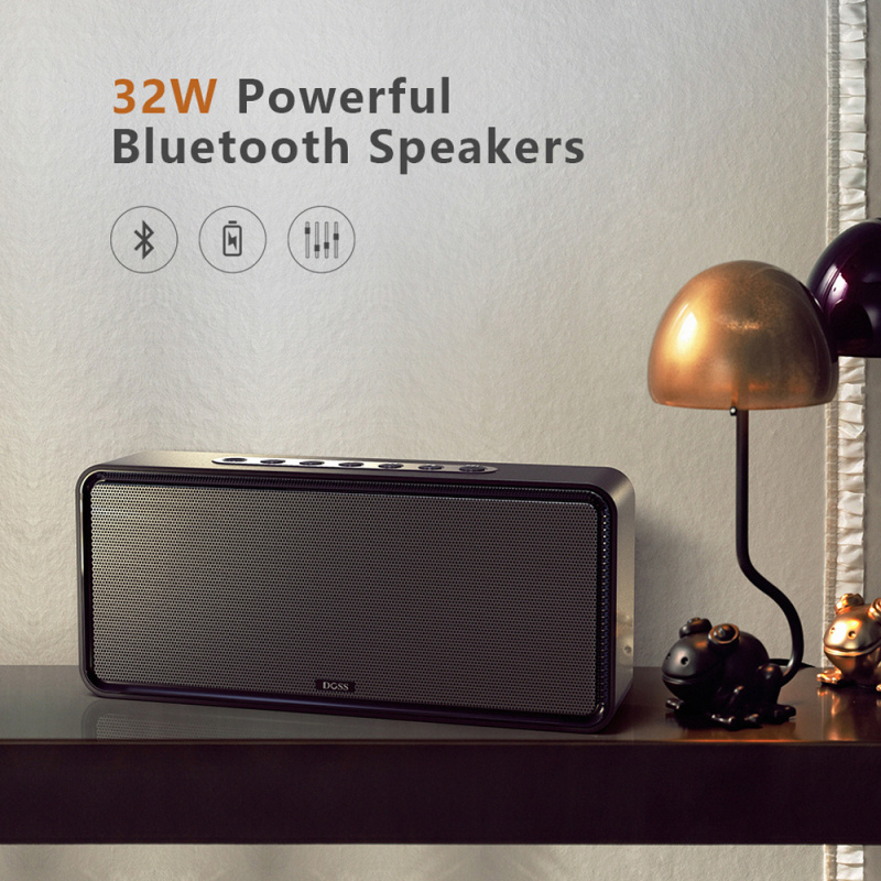 DOSS SoundBox XL便攜式音箱藍牙音箱無線雙驅動3D立體聲低音低音炮家用擴音器音樂盒