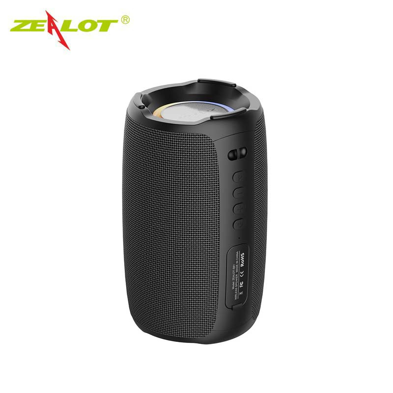 Zealot S61便攜式藍牙音箱雙振膜無線低音炮防水戶外音箱立體聲音樂環繞