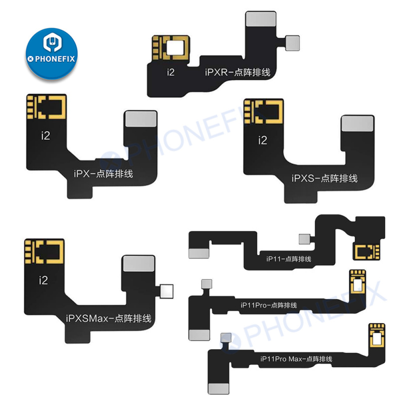 投影機JC V1S 點陣電纜適用於 iPhone X-11 12 Pro max Face ID 不可用修復與 Pro100S V1SE 點陣投影儀板一起使用