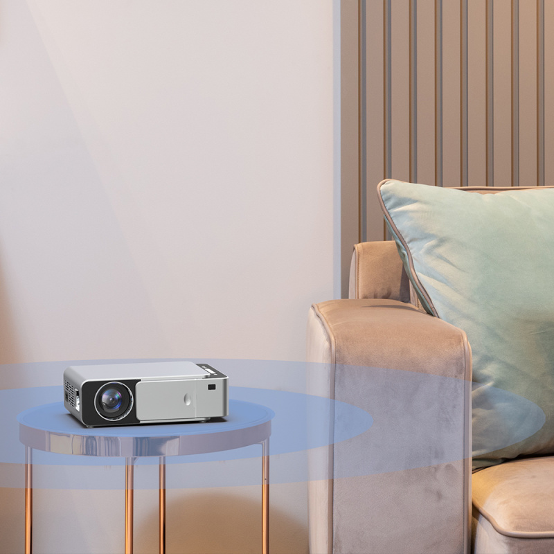 投影機ALSTON T6 Mini Led Projector Support 4K 3D Android WiFi Movie Game Portable Cinema Beamer For Smartphone