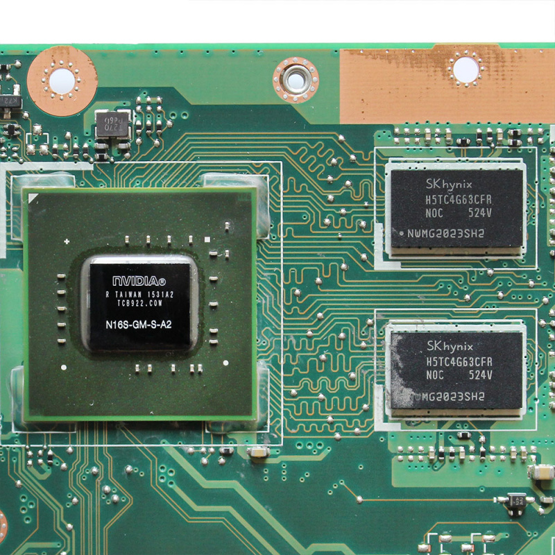 筆記本電腦X555LD Notebook Mainboard V2G GPU I3 I5 I7 CPU 4GB RAM for ASUS F555L A555L K555L X555LN X555LJ X555LP X555LB Laptop Motherboard