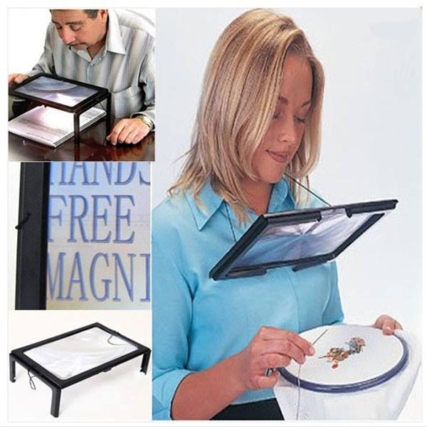 Micro Sun Elderly Desk/Table Reader (A4 Size)