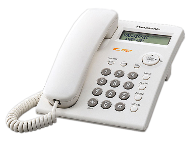 Panasonic KX-TSC11MX 來電顯示室內有線電話 黑白2色可選 Single Line Caller ID Corded Telephone Black / White