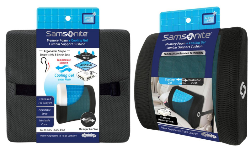 samsonite lumbar pillow