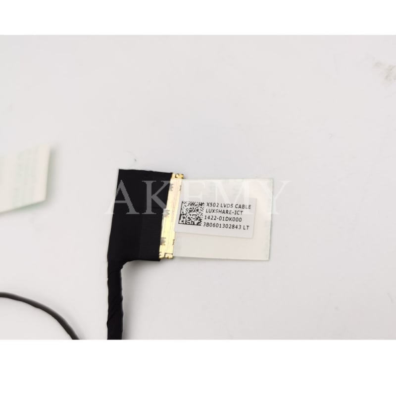 筆記本電腦NEW Laptop Cable For Asus X502C F502C F502CA X502 X502CA P N 1422-01CU000 Replacement Notebook LCD LVDS CABLE
