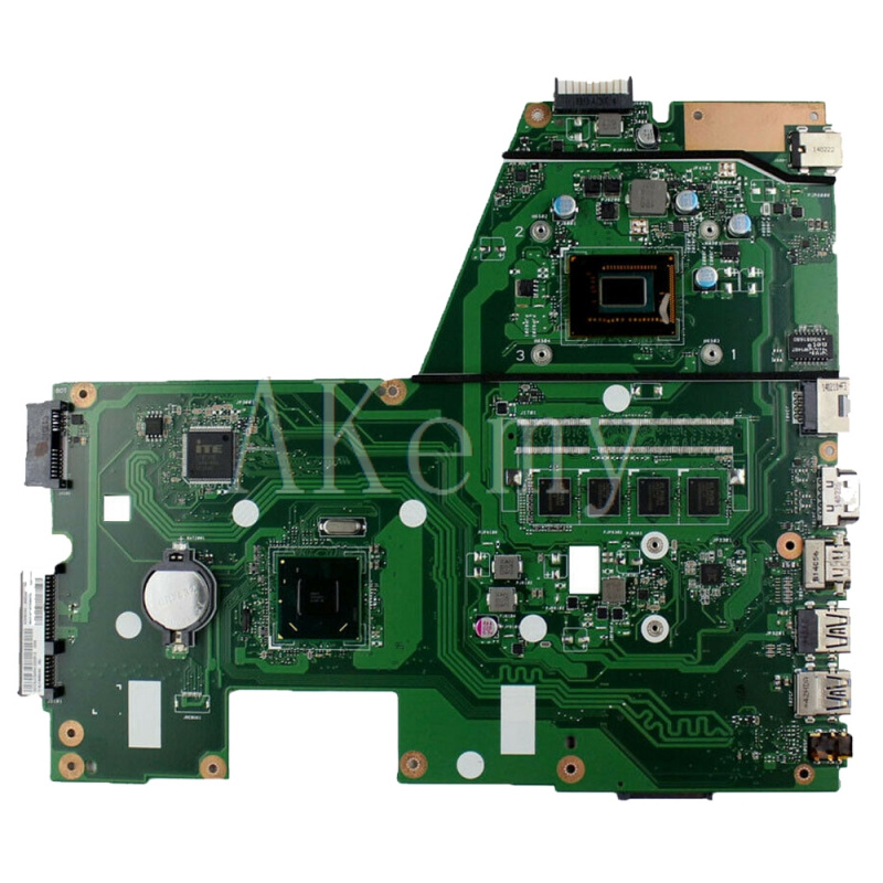 筆記本電腦Akemy For ASUS X551CA X551C F551C laptop motherboard i3-3217U 4GB RAM 100% testedwork original mainboard