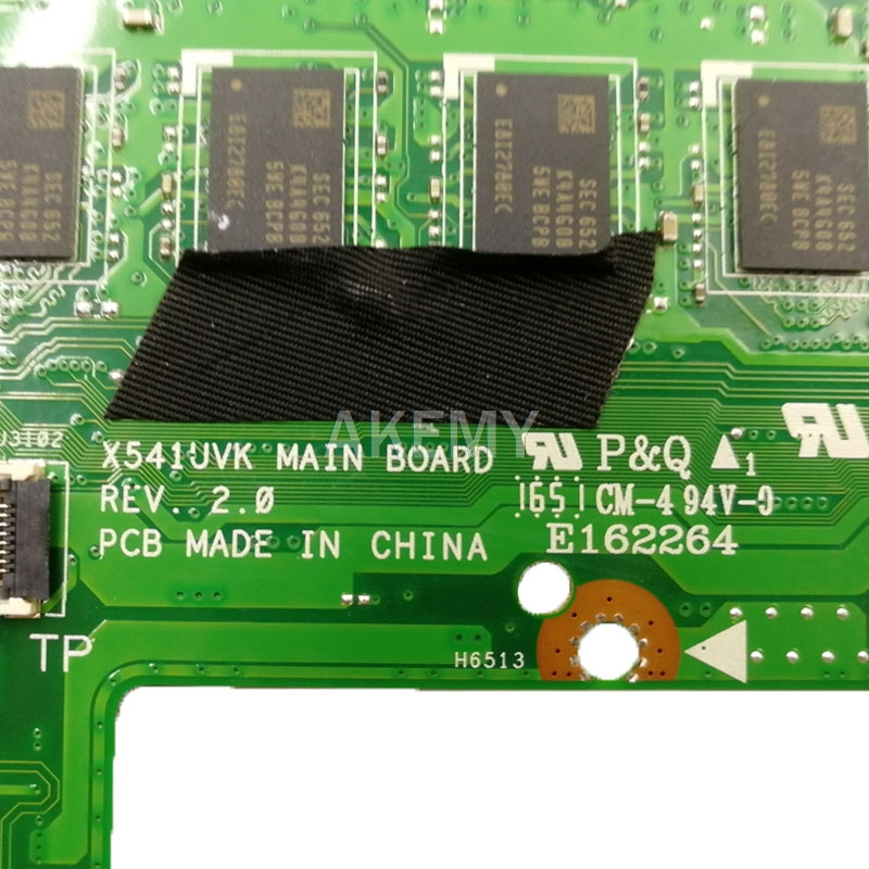 筆記本電腦X541UVK motherboard For ASUS X541UVK X541UJ X541UV X541U F541U R541U laptop motherboard i3 i5 i7 CPU 4G 8G-RAM GT
