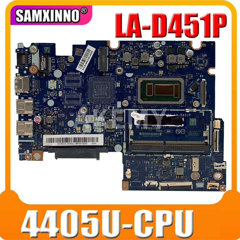 筆記本電腦LA-D451P筆記本電腦主板適用聯想YOGA 510-14ISK Flex4-1470原裝主板4405U-CPU