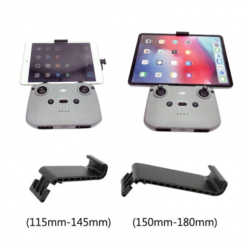 適用於 DJI Mini 3 Pro Mavic Air 2 2S Mini 2 iPad 支架配件的無人機 RC-N1 平板電腦加長支架夾