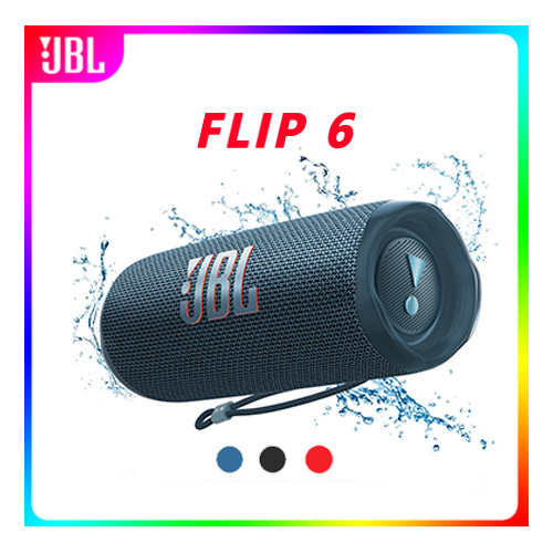 JBL Flip 6 Bluetooth Speaker FLIP6 Portable IPX7 Waterproof Outdoor Stereo Bass Music Track Independent Tweeter Speakers