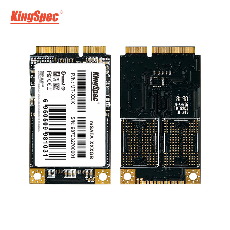 電腦一體機KingSpec mSATA 120gb 240gb SSD Mini SATA SSD Item SATAIII Internal Solid State Drive Disk HD SSD MSATA3.0 for Desktop PC