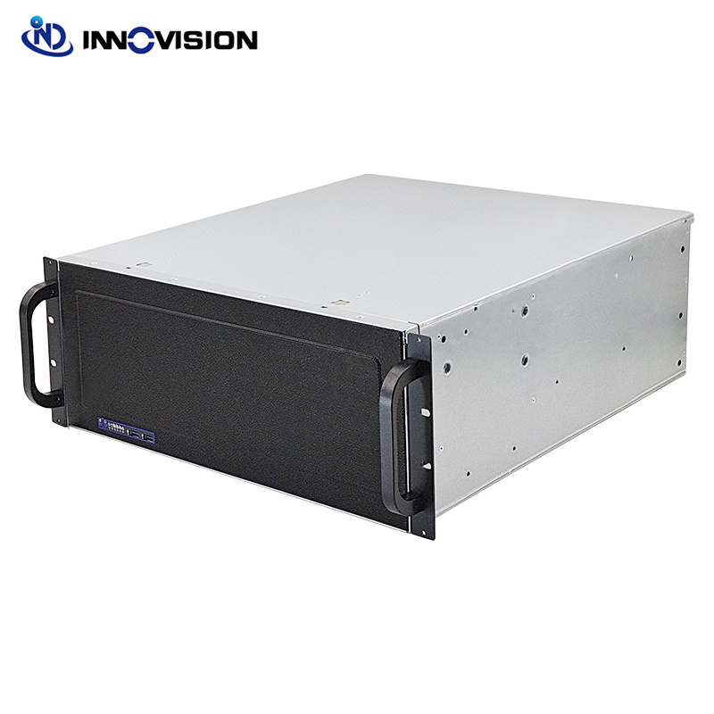 電腦伺服器4U Computer Industrial Rack Mount Case 480MM Depth Support 15HDD Storage Server Chassis IPFS Server case