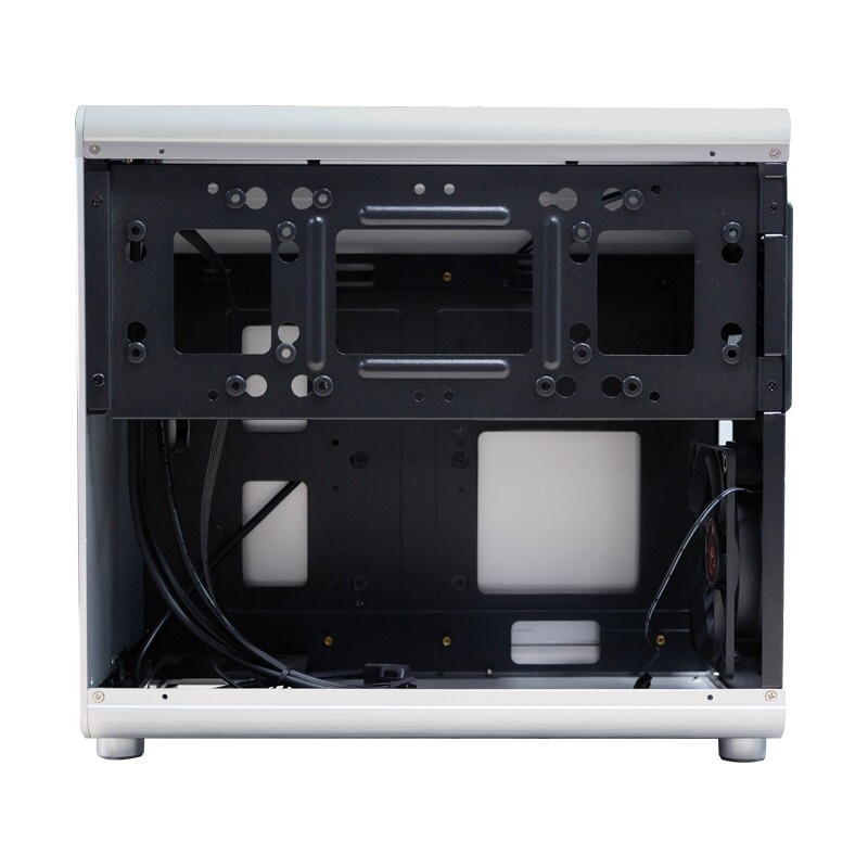 電腦伺服器適用於 ITX M-ATX 主板 D 的最佳 PC 遊戲機機箱塔式冷卻器櫃檯式電腦空機箱全鋁