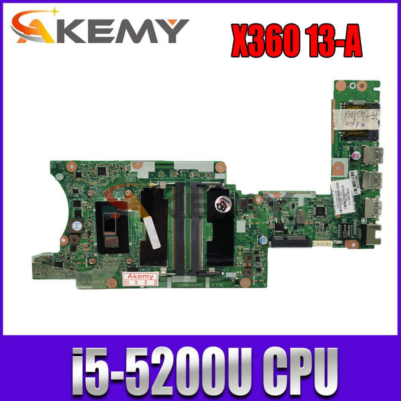筆記本電腦適用於 HP Envy X360 15-U 筆記本電腦主板帶 SR23Y I5-5200U CPU 782306-001 782306-501 782306-601 DA0Y61MB6E0 DDR3