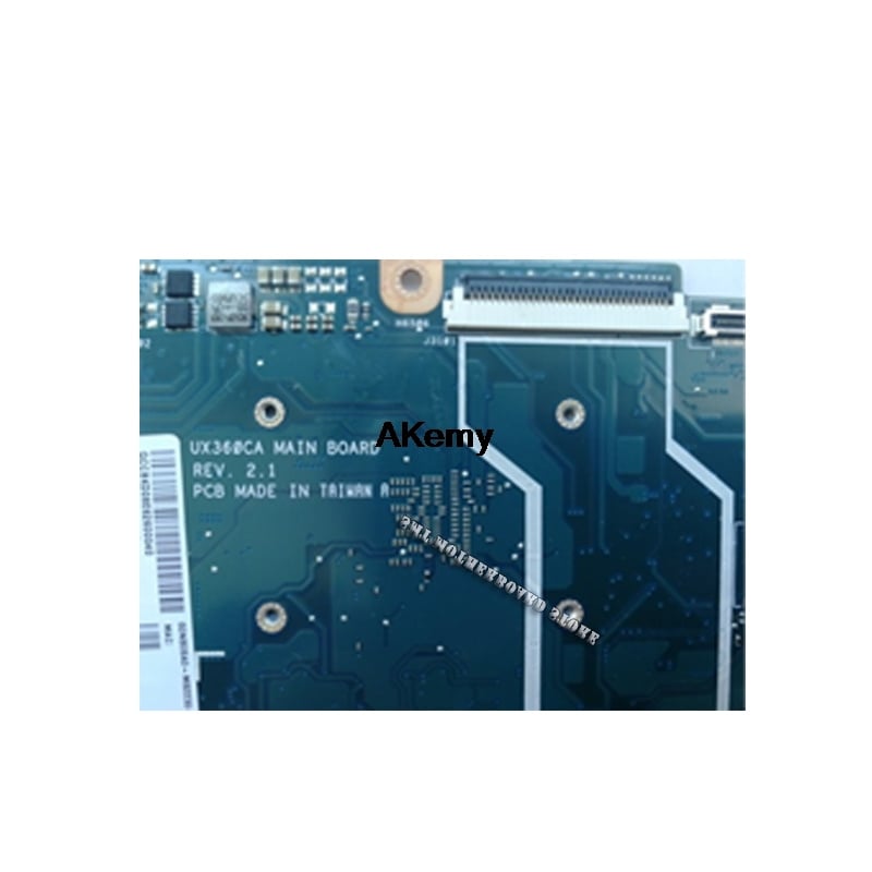 筆記本電腦Akemy UX360CA 筆記本電腦主板適用於華碩 U360C UX360 UX360C UX360CA 主板測試工作 100% M3-6Y30 4GB