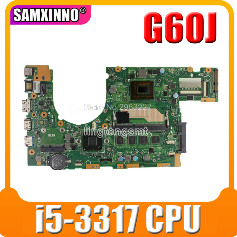 筆記本電腦S400CA Laptop Motherboard For Asus S400C S500C S400 S500 S400CA S500CA Notebook Mainboard 1007U 2117U I3 I5 I7 CPU 4GB RAM