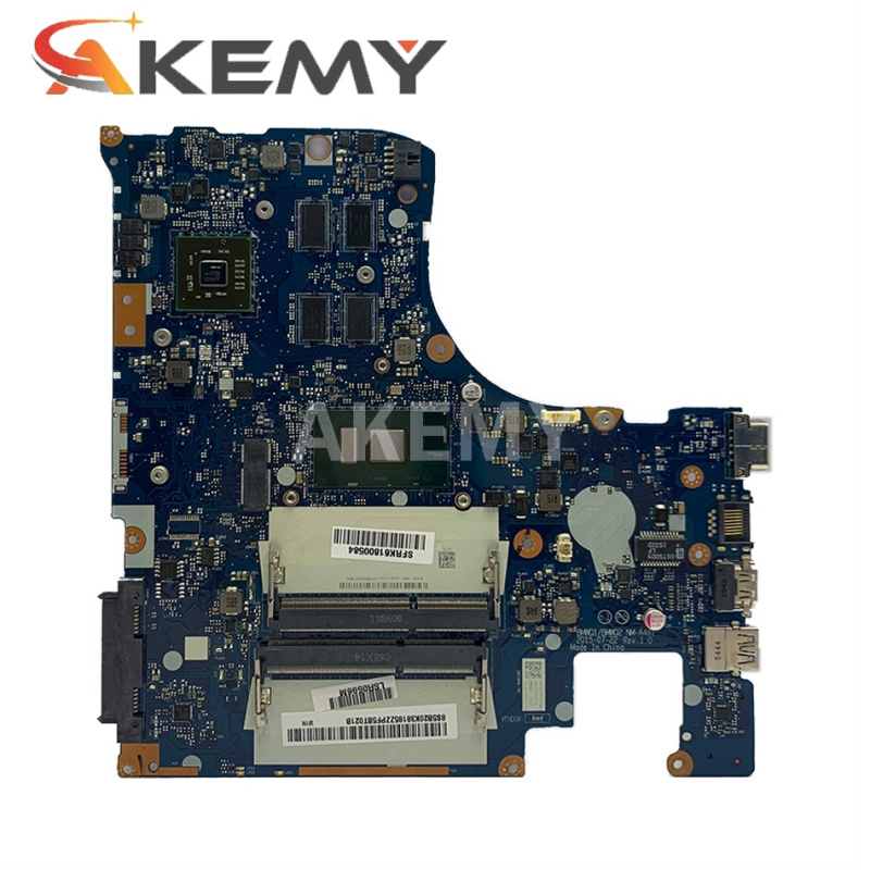 筆記本電腦適用於新主板 IdeaPad 300-15ISK 15.6'' 筆記本電腦主板 4405 3855U CPU 帶 GPU BMWQ1 BMWQ2 NM-A481 主板