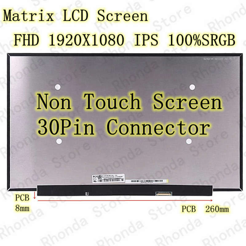 筆記本電腦15.6英寸FHD IPS 100%SRGB矩陣液晶屏 NV156FHM-N69 LP156WFE SPB1 N156HCG-EN1 LQ156M1JW01