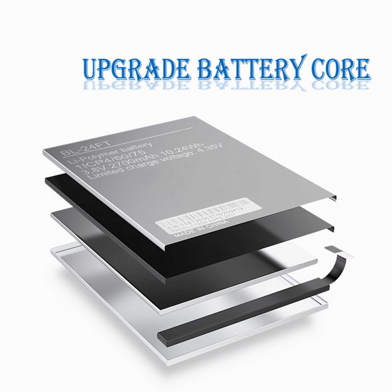 手機電池100% 原裝高品質手機電池適用於 Tecno F2 Lite F2 LTE 大容量 BL-24FT 2700mAh 替換電池