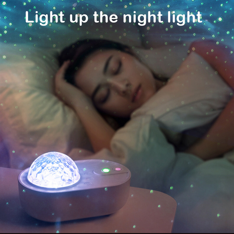 投影機銀河投影燈航天器星空投影儀夜燈臥室裝飾BT音樂音箱投影燈裝飾