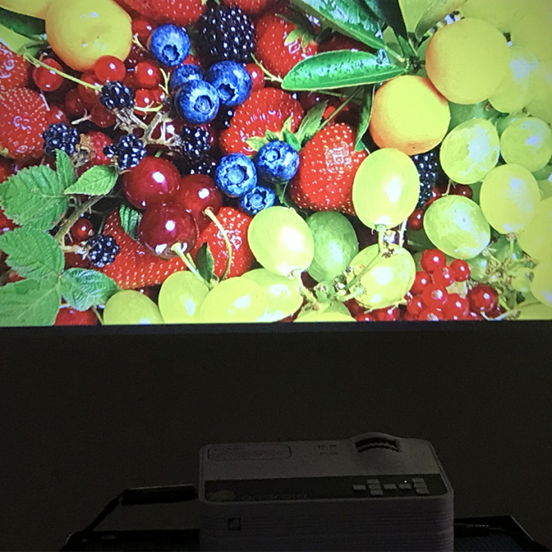 投影機UB10 UB10WiFi  Android 6.0  2000 流明迷你 LED 電視家庭影院投影儀多媒體 LCD Proyector 3D 投影儀支持高清 1080P