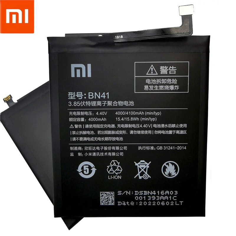 手機電池小米原裝手機電池 適用於小米紅米 Note 3 3S 3X 4 4X 4A 5 Plus 5 6 5A 6A Pro Mi5 Mi 4C 5X Mi6 更換電池
