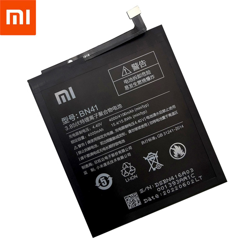 手機電池小米原裝手機電池 適用於小米紅米 Note 3 3S 3X 4 4X 4A 5 Plus 5 6 5A 6A Pro Mi5 Mi 4C 5X Mi6 更換電池