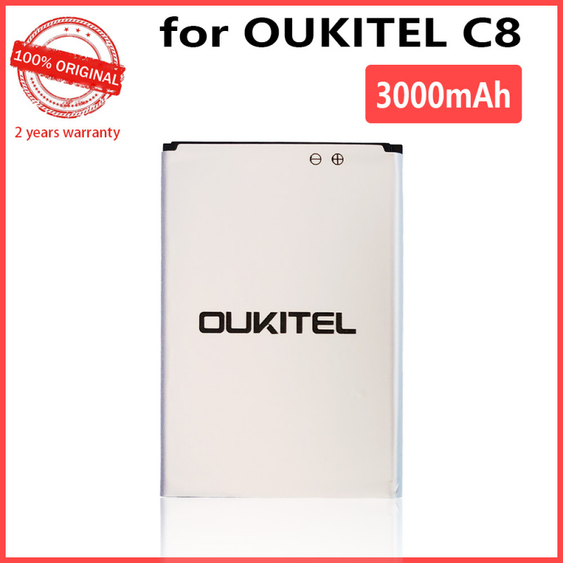 手機電池100% 原裝 3000mAh C8  1ICP5 56 82  可充電電池適用於 Oukitel C8 手機高品質電池帶追踪號碼