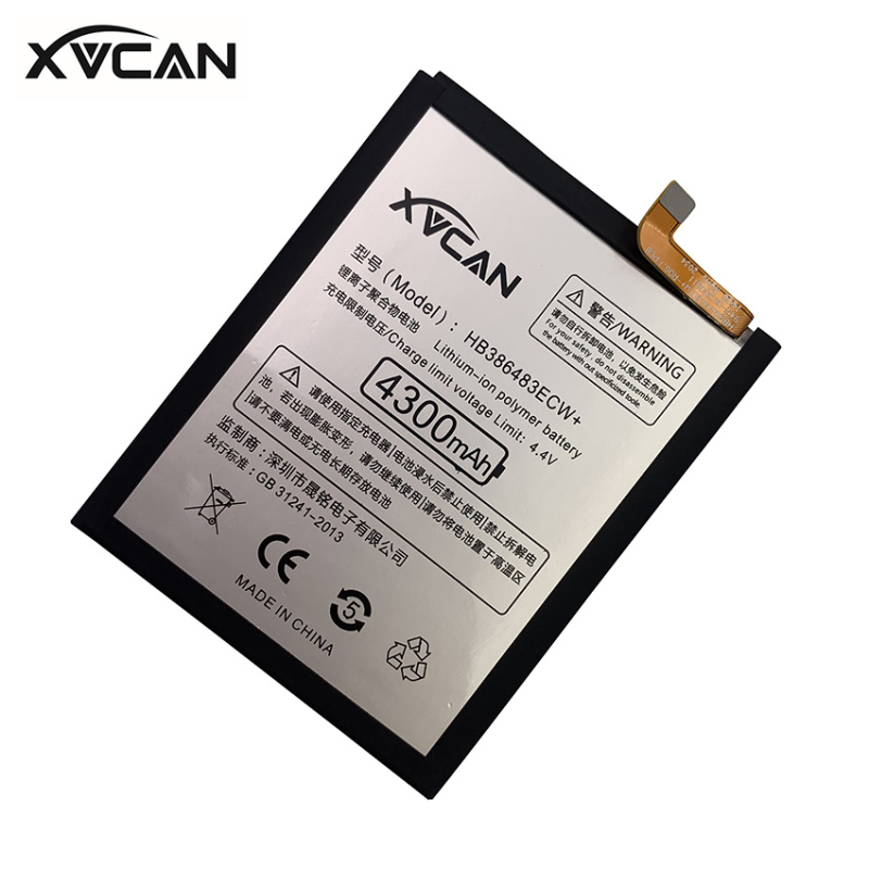手機電池原裝 XVCAN 手機電池 HB386483ECW+ 適用於華為 G9 Plus 榮耀 6X 麥芒 5 GR5 2017 4300mAh 更換電池