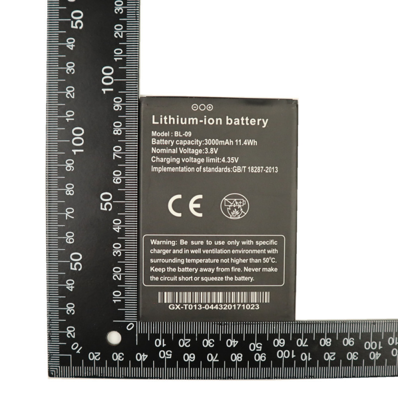 手機電池100% 全新 BL-09 電池適用於 THL T9 Pro 3000mAh 手機智能手機更換 Bateria