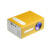 投影機歐盟插頭 LED 迷你投影儀 320 240 分辨率家庭影院系統小型投影儀 LED 投影儀帶 AV 電纜遙控器