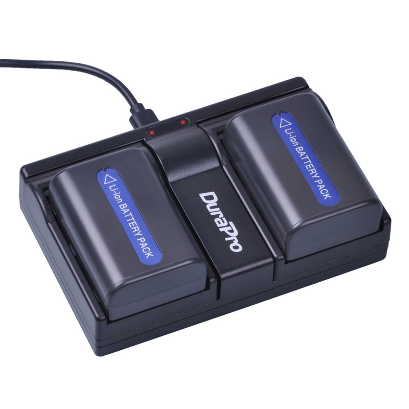 適用於 Sony NP-FM50 NP FM50 可充電 Bateria 相機電池 + USB 充電器 適用於 Sony NP-FM51 NP-QM50 NP-FM30 NP-FM55H 電池