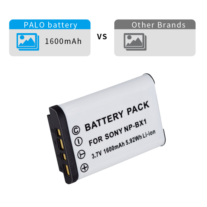 PALO NP-BX1 NP BX1 NPBX1 camera battery + USB charger for Sony DSC RX1 RX100 AS100V M3 M2 HX300 HX400 HX50 HX60 GWP88 AS15 WX350
