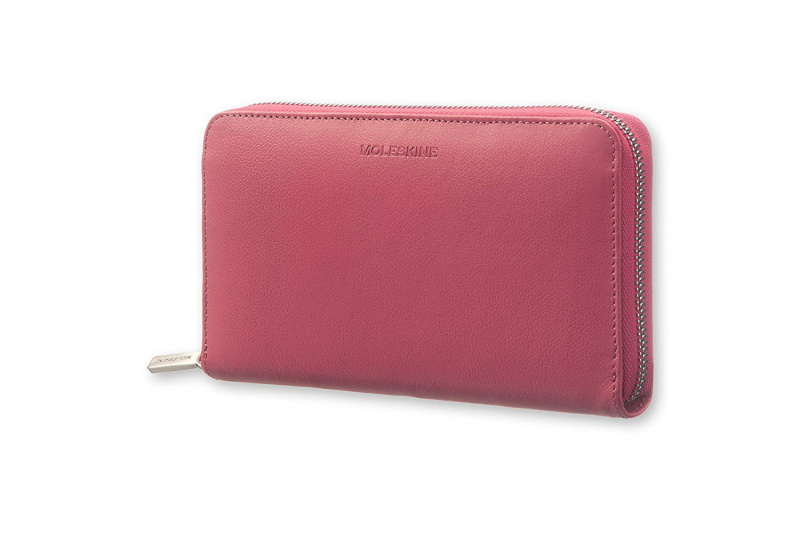Moleskine Lineage Leather Smart Wallet Zip [2色] 皮革銀包 [購買後7天後寄/取貨]