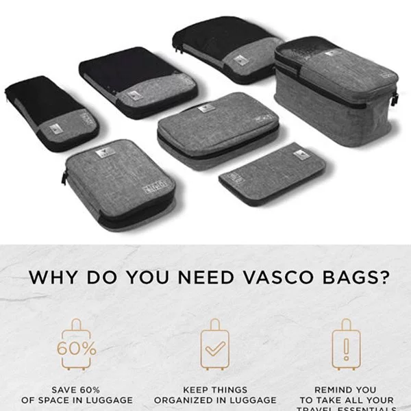 Vasco行李收納包(一套:7件裝) 現貨