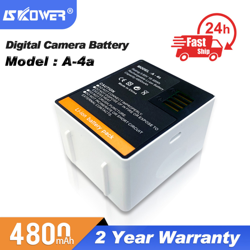 SKOWER 最新 3.85V 4800mAh A-4A 可充電相機電池適用於 Netgear Arlo Pro 3 Arlo Ultra VMA5400 相機