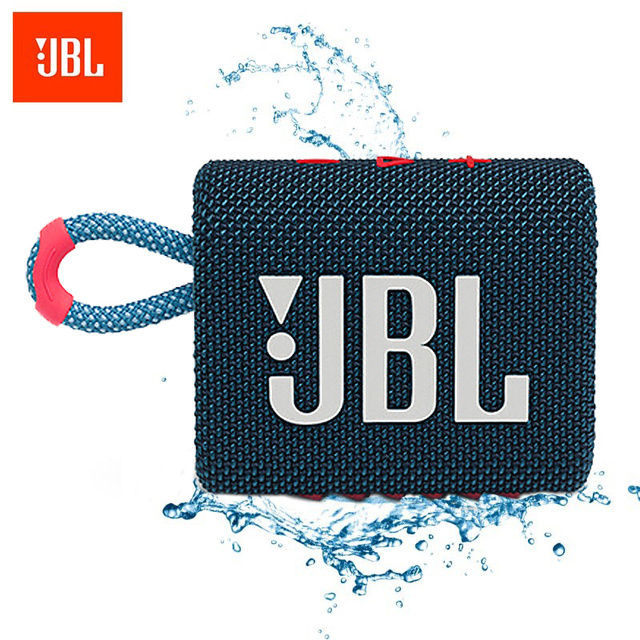 Original JBL GO3 Wireless Bluetooth Speaker Subwoofer Outdoor Speaker IP67 Waterproof Mini Speaker Bass Sound JBL GO3 Speaker