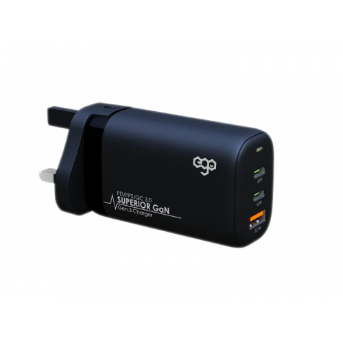 EGO Superior GaN 65W 3輸出細小USB充電器 [A2018]