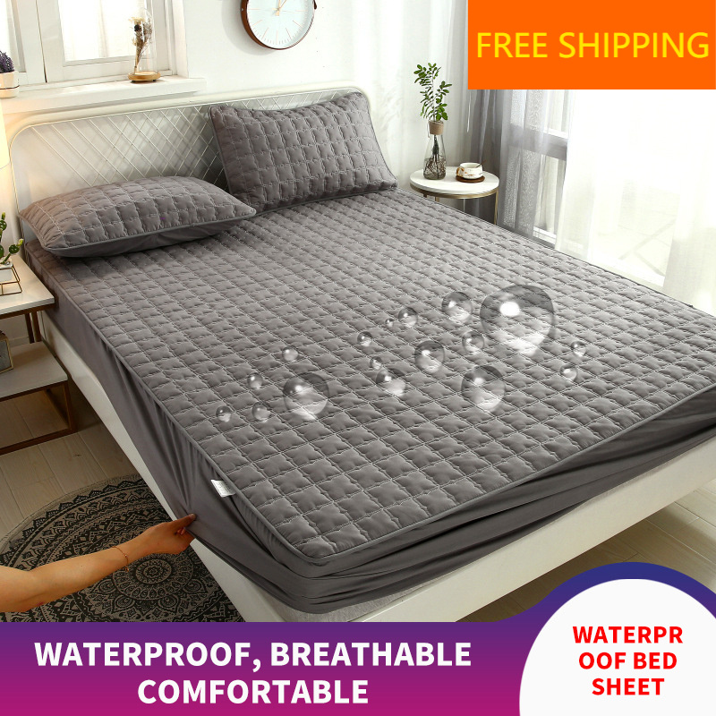 Waterproof Mattress Cover Washable Bed 