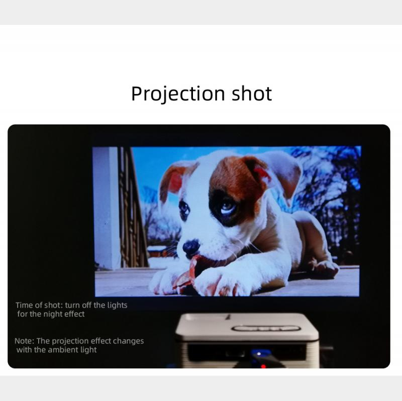 投影機迷你投影儀彩色家庭投影儀家庭視頻投影儀適用於智能手機電影投影儀