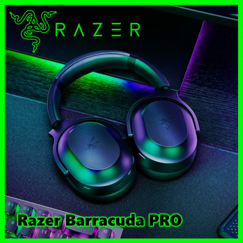 Razer Barracuda PRO 主動抗噪技術的無線電競耳機