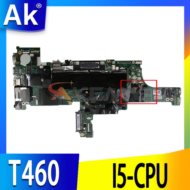 筆記本電腦AKEMY 01AW340 01AW342 01AW341 01AW336 BT462 NM-A581 適用於聯想 ThinkPad T460 筆記本主板 SR2F0 I5-6300U I5-6200U CPU