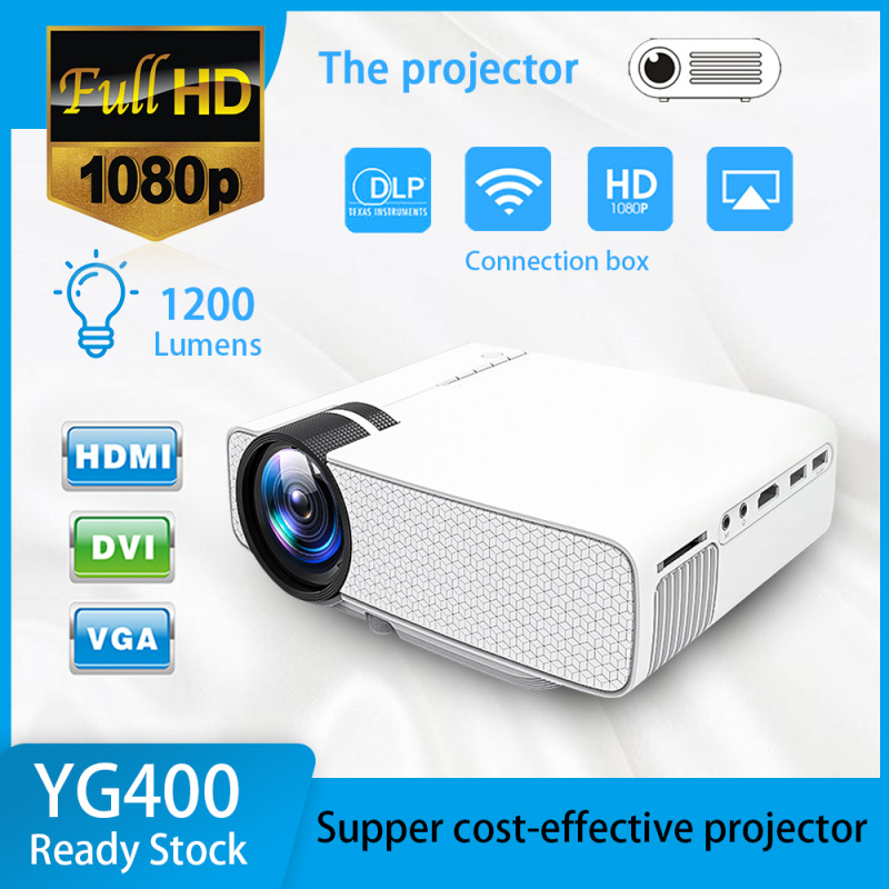 投影機迷你便攜式 LED 投影儀 1080 720dpi LCD 家庭影院遊戲支持 1080P Proyector HDM VGA USB 投影儀