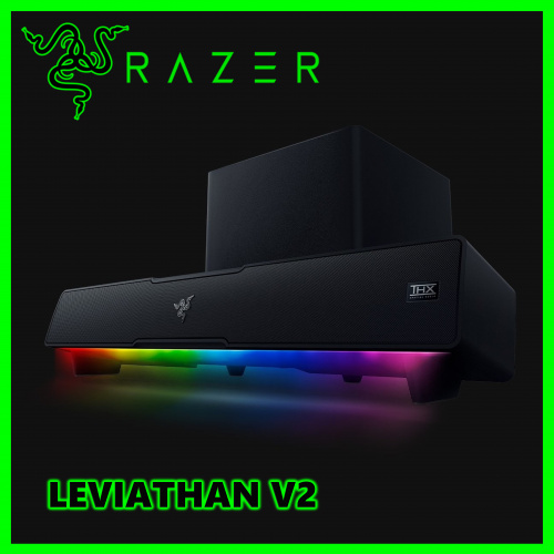 Razer Leviathan V2 RGB重低音揚聲器